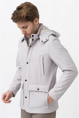 White Stone Bello 7777 Slim Fit Soft Shell Kaban Taş