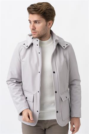 White Stone Bello 7777 Slim Fit Soft Shell Kaban Taş