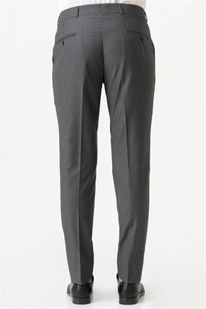 White Stone Caserta P1001 Slim Fit Düz Kumaş Pantolon Antrasit