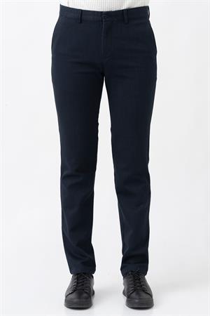 White Stone Medellín P1007 Cosmos Slim Fit  Likralı Pantolon Mavi