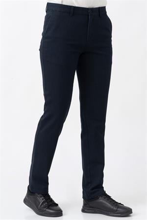 White Stone Medellín P1007 Cosmos Slim Fit  Likralı Pantolon Mavi