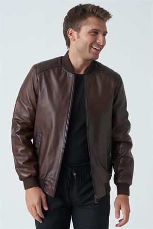 White Stone Bangor 5006 Slim Fit Kolej Kuzu Derisi Mont Fındık