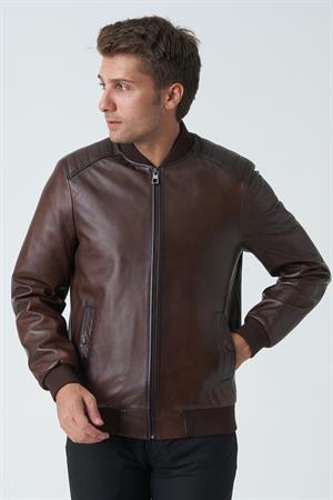 White Stone Bangor 5006 Slim Fit Kolej Kuzu Derisi Mont Fındık