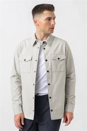 White Stone Aarberg 5814 Mevsimlik Slim Fit Pamuklu Mont Taş