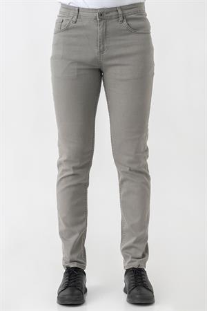 White Stone Avenches j2424 Normal Fit  Pamuklu Likralı  5 Cep pantolon Kahve