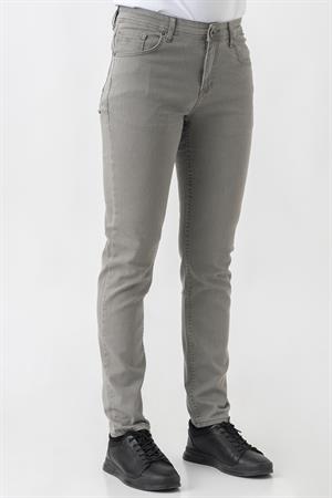 White Stone Avenches j2424 Normal Fit  Pamuklu Likralı  5 Cep pantolon Kahve
