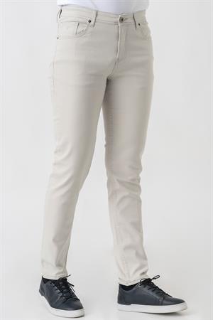 White Stone Avenches j2424 Normal Fit  Pamuklu Likralı  5 Cep pantolon Taş