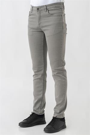 White Stone Avenches j2424 Normal Fit  Pamuklu Likralı  5 Cep pantolon Kahve