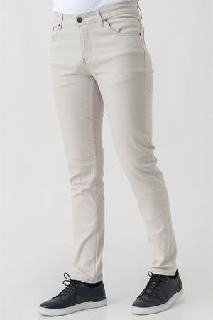 White Stone Avenches j2424 Normal Fit  Pamuklu Likralı  5 Cep pantolon Taş