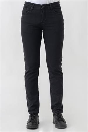 White Stone Bern J2425 Normal Fit Pamuklu Likralı 5 Cep Jean Pantolon Siyah