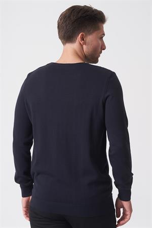 White Stone Recife 23910 Sosis Yaka Slim Fit Triko Laci