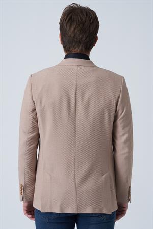 White Stone Abrantes c4020 Slim Fit 6 Drop Ceket Tarçın
