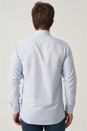 White Stone Abrantes G2501 Slim Fit Gömlek Desenli