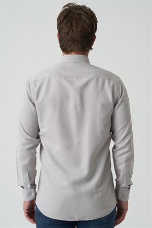 White Stone Águeda G2503 Slim Fit Gömlek Desenli