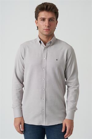 White Stone Águeda G2503 Slim Fit Gömlek Desenli