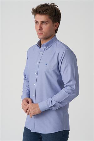 White Stone Amadora G2508 Slim Fit Gömlek Desenli