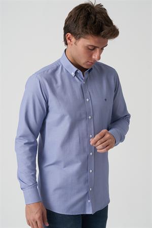 White Stone Amadora G2508 Slim Fit Gömlek Desenli