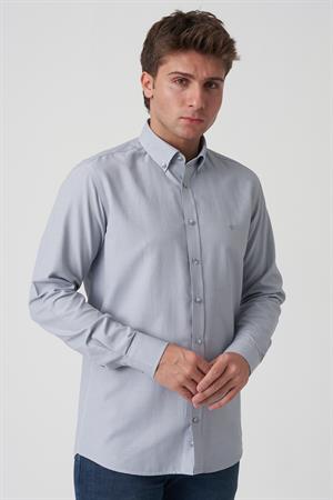 White Stone Amarante G2509 Slim Fit Gömlek Desenli