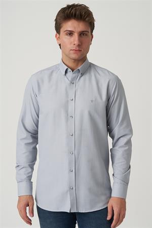 White Stone Amarante G2509 Slim Fit Gömlek Desenli