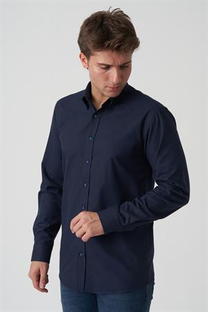 White Stone Cantanhede G2520 Slim Fit Flanel Gömlek Desenli