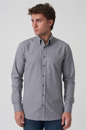 White Stone Cartaxo G2521 Slim Fit Flanel Gömlek Desenli