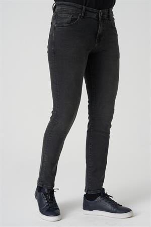 White Stone Cartaxo J2501 Ayla Regular Fit  5 Cep Jean Pantolon Antrasit