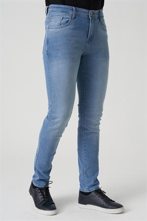 White Stone Cartaxo J2501 Ayla Regular Fit  5 Cep Jean Pantolon A.Mavi
