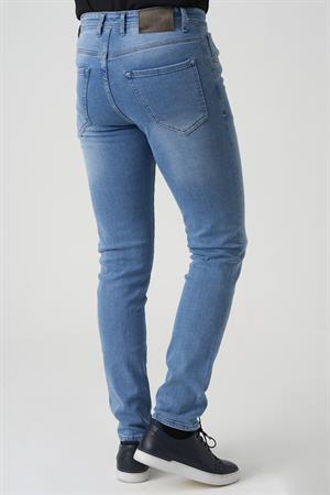 White Stone Cartaxo J2501 Ayla Regular Fit  5 Cep Jean Pantolon A.Mavi