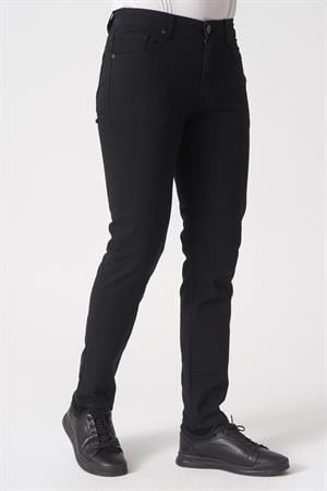 White Stone Fortaleza J2503 Slim Fit Mrv Pamuklu Jean Pantolon 5 Cep Siyah