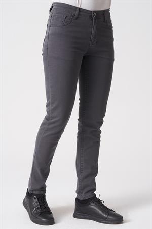 White Stone Fortaleza J2503 Slim Fit Mrv Pamuklu Jean Pantolon 5 Cep  Antrasit