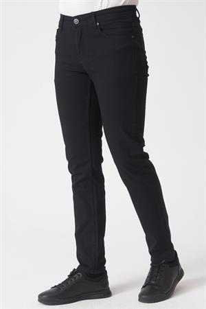 White Stone Fortaleza J2503 Slim Fit Mrv Pamuklu Jean Pantolon 5 Cep Siyah