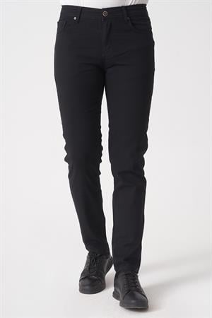 White Stone Fortaleza J2503 Slim Fit Mrv Pamuklu Jean Pantolon 5 Cep Siyah