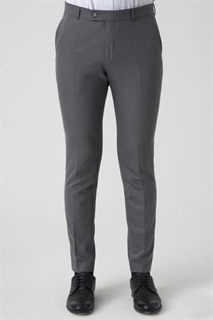 White Stone Albufeira P1024 Slim Fit Kumaş Pantolon Gri 
