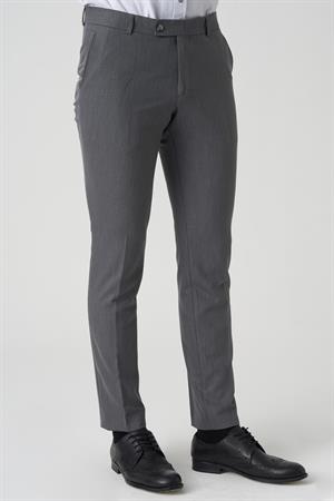 White Stone Albufeira P1024 Slim Fit Kumaş Pantolon Gri 
