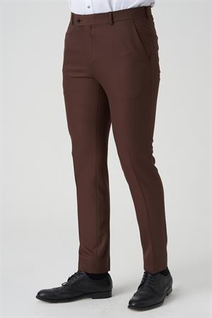 White Stone Almada P1027 Slim Fit Kumaş Pantolon Vizon