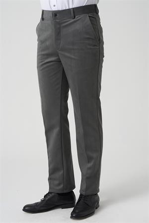 White Stone Amora P1031 Slim Fit Pamuklu Kadife Pantolon A.Gri
