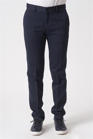 Whitw Stone Brasília P1032 Cosmos  Pamuklu Slim Fit Pantolon Mavi