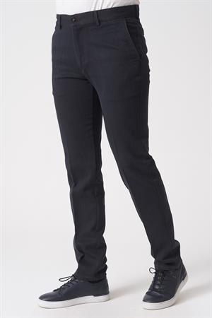 Whitw Stone Brasília P1032 Cosmos  Pamuklu Slim Fit Pantolon Siyah