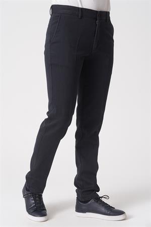 Whitw Stone Brasília P1032 Cosmos  Pamuklu Slim Fit Pantolon Siyah