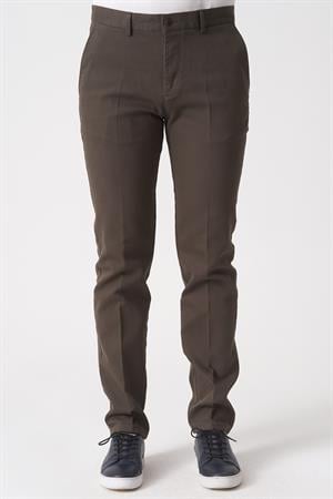 White Stone Salvador P1039 Zümrüt Likralı Pamuklu Slim Fit Chino Pantolon Haki