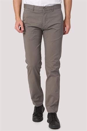 WHİTE STONE  2025-k  P1046 ZAHA GABARDIN KETEN PANTOLON    ANTRASİT