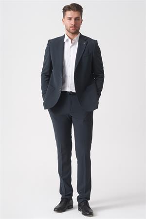 Koyu Yeşil Normal Fit Ceketli Jogger Pantolonlu Spor Kullanım Smart Street Takım Elbise