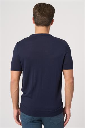 WHİTE STONE  2025-Y  25255 O YAKA BASIC  TSHIRT    LACİ
