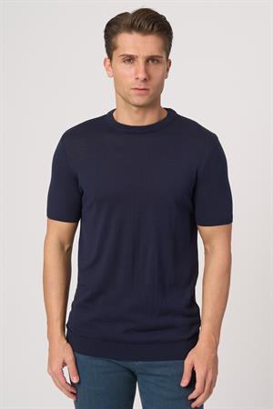 WHİTE STONE  2025-Y  25255 O YAKA BASIC  TSHIRT    LACİ