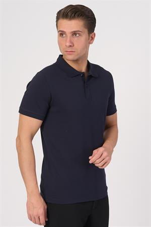 WHİTE STONE  2025-Y  2570-Y POLA YAKA TSHIRT    LACİ