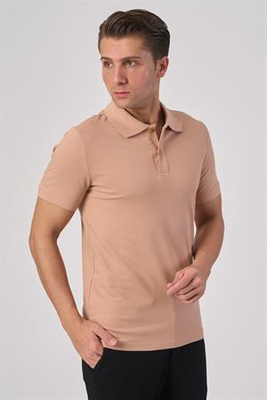 WHİTE STONE  2025-Y  2570-Y POLA YAKA TSHIRT  SOMON