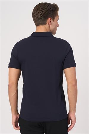 WHİTE STONE  2025-Y  2570-Y POLA YAKA TSHIRT    LACİ