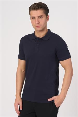 WHİTE STONE  2025-Y  2570-Y POLA YAKA TSHIRT    LACİ