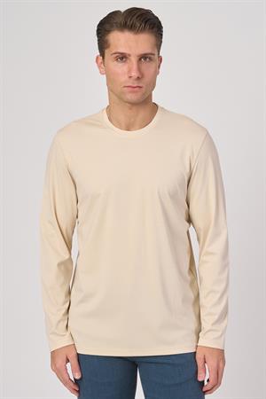 WHİTE STONE  2025-Y  3024 BASIC UZUNKOL TSIRT    BEJ