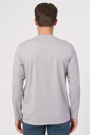 WHİTE STONE  2025-Y  3024 BASIC UZUNKOL TSIRT    GRİ
